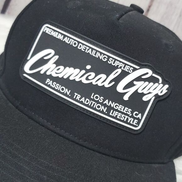Chemical Guys Los Angeles California Auto Hotrod Flatbill Snapback Hat Cotton - Picture 5 of 12